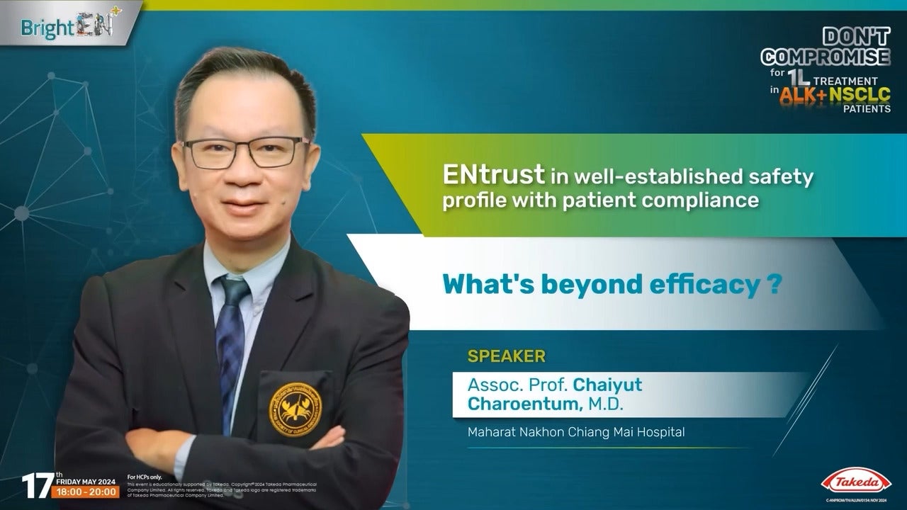 Entrust in well-established safety profile with patient compliance